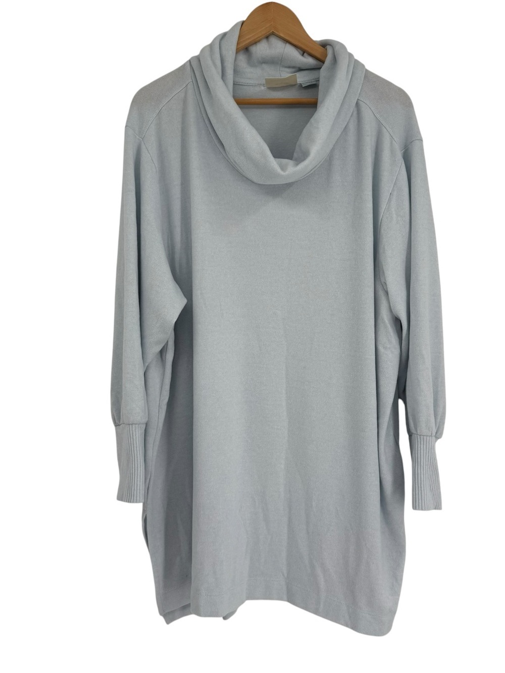 Maeve Women's Baby Blue Oversized Super Soft cowl neck Sweater Size 2X